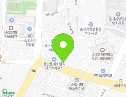 9 Jangan-ro, Sokcho-si, Gangwon-do, Republic of Korea Map
