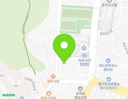 46 Beonyeong-ro 105beon-gil, Sokcho-si, Gangwon-do, Republic of Korea Map