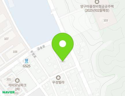 77-6 Jungsim-ro, Yanggu-eup, Yanggu-gun, Gangwon-do, Republic of Korea Map
