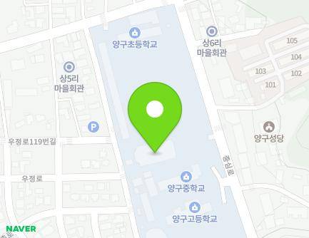 121 Jungsim-ro, Yanggu-eup, Yanggu-gun, Gangwon-do, Republic of Korea Map