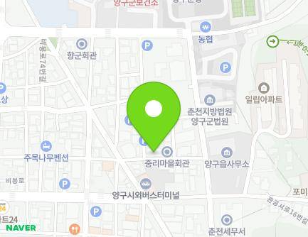 21-24 Gwangongseo-ro, Yanggu-eup, Yanggu-gun, Gangwon-do, Republic of Korea Map