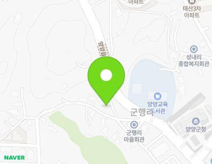 39 Hyeonsangongwon-gil, Yangyang-eup, Yangyang-gun, Gangwon-do, Republic of Korea Map