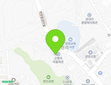 44 Hyeonsangongwon-gil, Yangyang-eup, Yangyang-gun, Gangwon-do, Republic of Korea Map