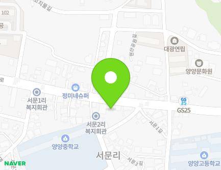 135 Yangyang-ro, Yangyang-eup, Yangyang-gun, Gangwon-do, Republic of Korea Map