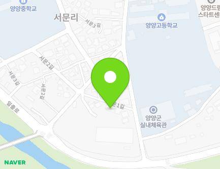 28-7 Seomun 1-gil, Yangyang-eup, Yangyang-gun, Gangwon-do, Republic of Korea Map