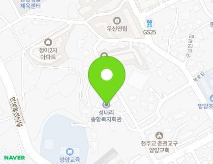 7-16 Seongan-gil, Yangyang-eup, Yangyang-gun, Gangwon-do, Republic of Korea Map