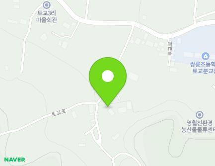325-11 Togyo-ro, Nam-myeon, Yeongwol-gun, Gangwon-do, Republic of Korea Map