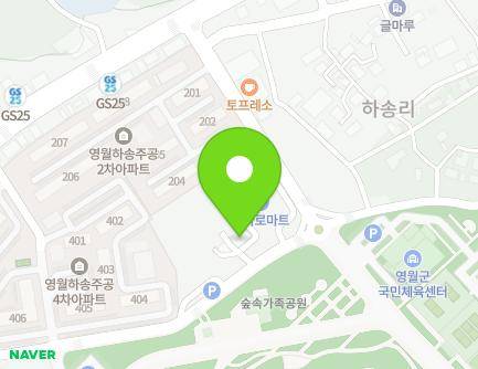 122 Eunhaengnamu-gil, Yeongwol-eup, Yeongwol-gun, Gangwon-do, Republic of Korea Map