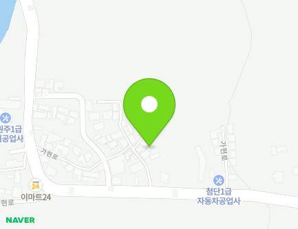 26-6 Gahyeon-ro, Wonju-si, Gangwon-do, Republic of Korea Map