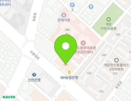 383 Seowon-daero, Wonju-si, Gangwon-do, Republic of Korea Map