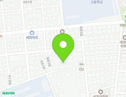 58-3 Gaeun 4-gil, Wonju-si, Gangwon-do, Republic of Korea Map