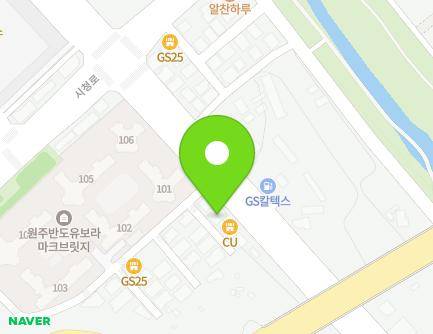 1465-1 Chiak-ro, Wonju-si, Gangwon-do, Republic of Korea Map