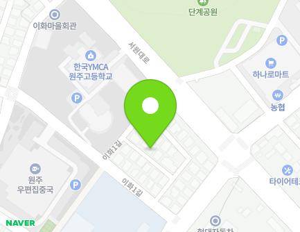 4-6 Ihwa 1-gil, Wonju-si, Gangwon-do, Republic of Korea Map
