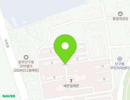 1692 Chiak-ro, Wonju-si, Gangwon-do, Republic of Korea Map