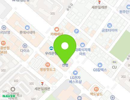 410 Seowon-daero, Wonju-si, Gangwon-do, Republic of Korea Map