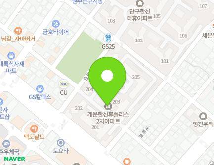 427 Seowon-daero, Wonju-si, Gangwon-do, Republic of Korea Map