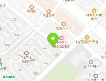 526-1 Namwon-ro, Wonju-si, Gangwon-do, Republic of Korea Map