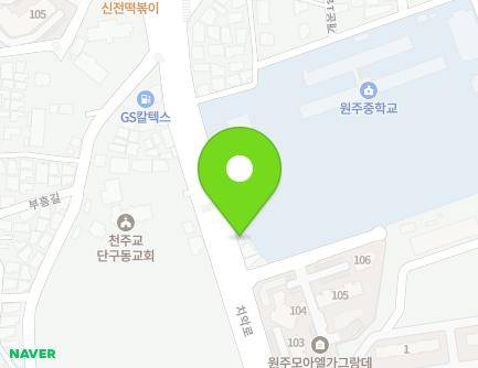 1720 Chiak-ro, Wonju-si, Gangwon-do, Republic of Korea Map