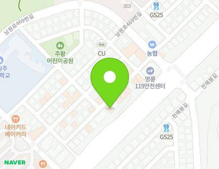 1-17 Namwon-ro 469beon-gil, Wonju-si, Gangwon-do, Republic of Korea Map
