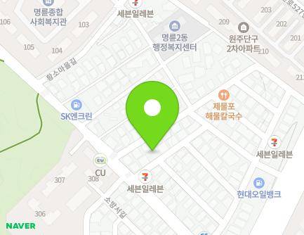 13-8 Hwangsomaeul-gil, Wonju-si, Gangwon-do, Republic of Korea Map