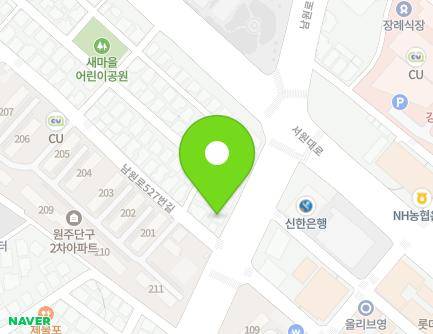 527 Namwon-ro, Wonju-si, Gangwon-do, Republic of Korea Map