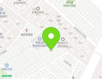 28-4 Hwangsomaeul-gil, Wonju-si, Gangwon-do, Republic of Korea Map