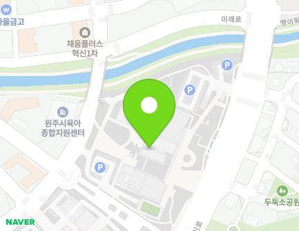 199 Hyeoksin-ro, Wonju-si, Gangwon-do, Republic of Korea Map