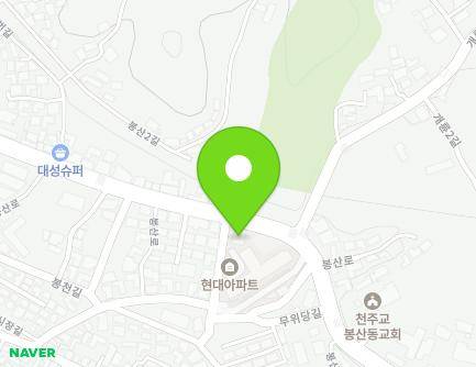 74 Bongsan-ro, Wonju-si, Gangwon-do, Republic of Korea Map