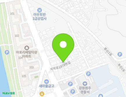 7 Chiak-ro 1878beon-gil, Wonju-si, Gangwon-do, Republic of Korea Map
