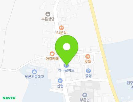 47 Beopcheonsijang-gil, Buron-myeon, Wonju-si, Gangwon-do, Republic of Korea Map