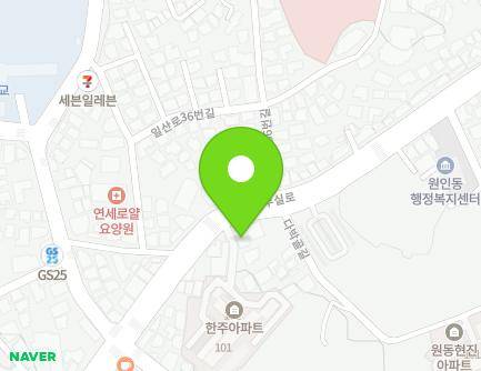 89 Musil-ro, Wonju-si, Gangwon-do, Republic of Korea Map