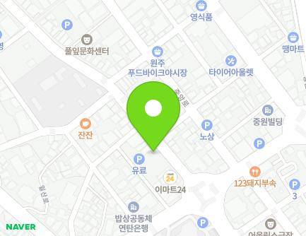 53 Wonil-ro, Wonju-si, Gangwon-do, Republic of Korea Map