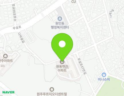 34 Musil-ro 47beon-gil, Wonju-si, Gangwon-do, Republic of Korea Map