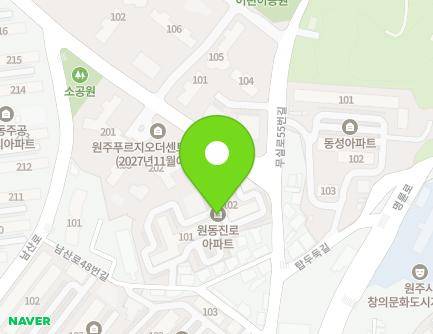 26 Namsan-ro 48beon-gil, Wonju-si, Gangwon-do, Republic of Korea Map