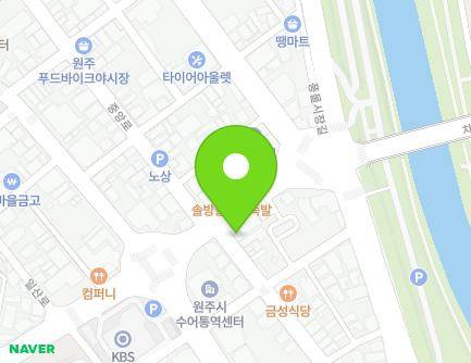 38 Jungang-ro, Wonju-si, Gangwon-do, Republic of Korea Map