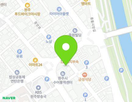 33 Jungang-ro, Wonju-si, Gangwon-do, Republic of Korea Map