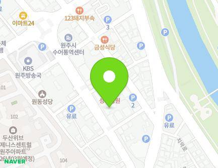 16 Wonil-ro, Wonju-si, Gangwon-do, Republic of Korea Map