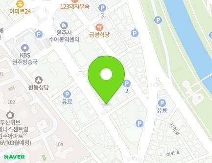 14 Wonil-ro, Wonju-si, Gangwon-do, Republic of Korea Map