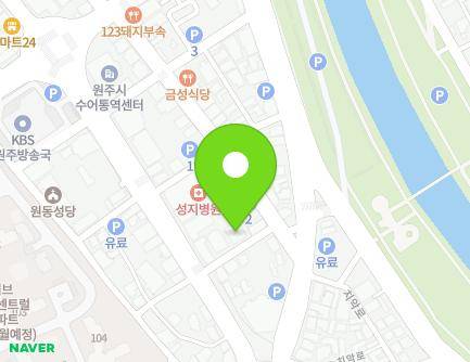 14-2 Wonil-ro, Wonju-si, Gangwon-do, Republic of Korea Map