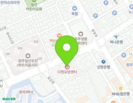 200 Cheonsa-ro, Wonju-si, Gangwon-do, Republic of Korea Map