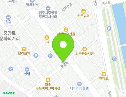 59 Gamyeong-gil, Wonju-si, Gangwon-do, Republic of Korea Map