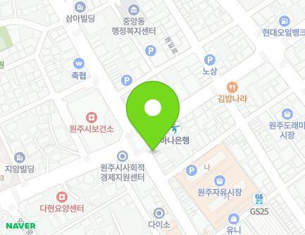 136 Wonil-ro, Wonju-si, Gangwon-do, Republic of Korea Map