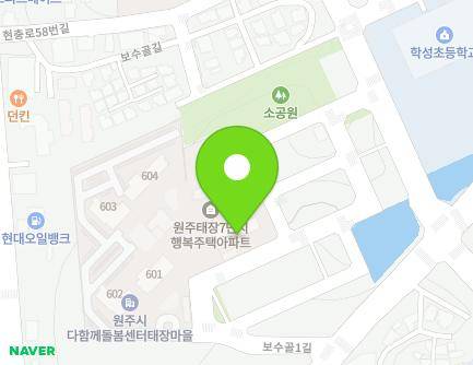 15 Bosugol 1-gil, Wonju-si, Gangwon-do, Republic of Korea Map