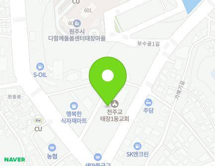 1977 Chiak-ro, Wonju-si, Gangwon-do, Republic of Korea Map