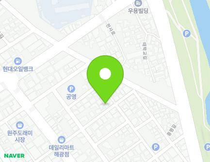 69 Jungangsijang-gil, Wonju-si, Gangwon-do, Republic of Korea Map