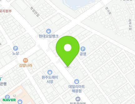 74-1 Pyeongwon-ro, Wonju-si, Gangwon-do, Republic of Korea Map