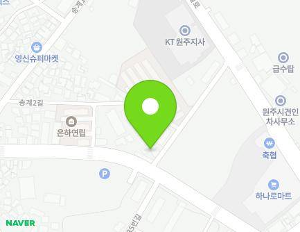 38 Wonmun-ro, Wonju-si, Gangwon-do, Republic of Korea Map