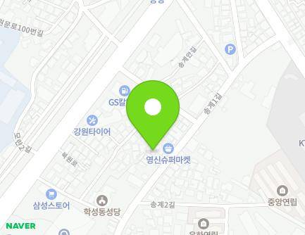 15-5 Songgye 1-gil, Wonju-si, Gangwon-do, Republic of Korea Map