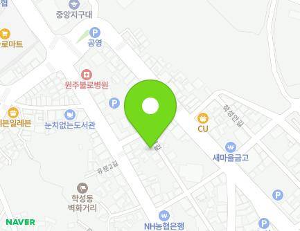 53 Chungjeong-gil, Wonju-si, Gangwon-do, Republic of Korea Map