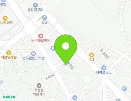 55 Chungjeong-gil, Wonju-si, Gangwon-do, Republic of Korea Map